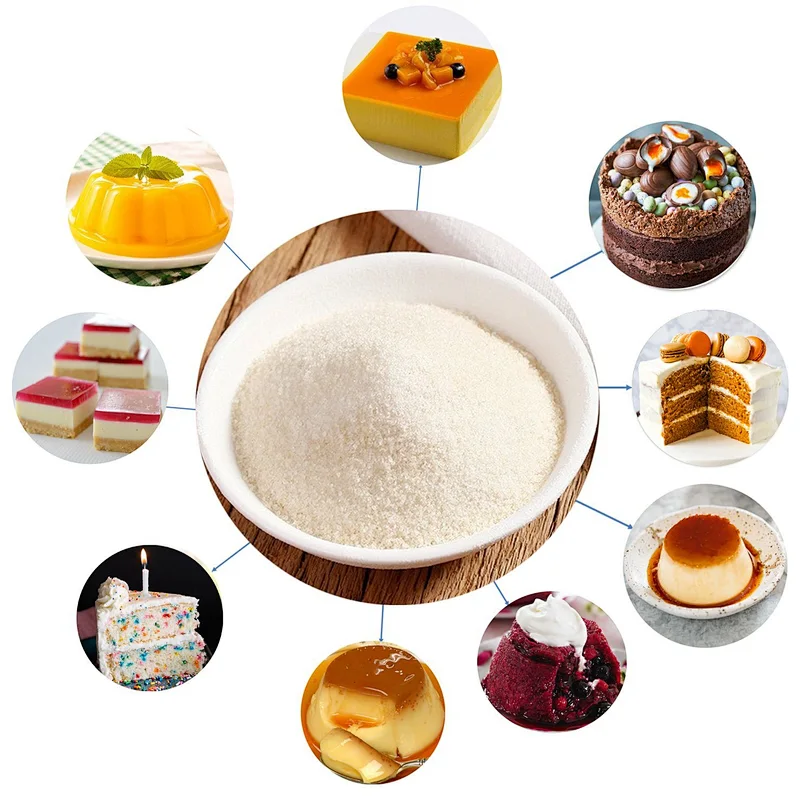 Wholesale good price bulk edible gelatin 120-280 Bloom beef food gelatin powder